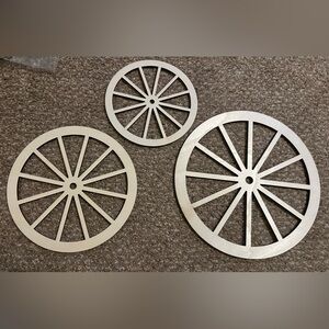 Rustic Cream Wall Decor Set